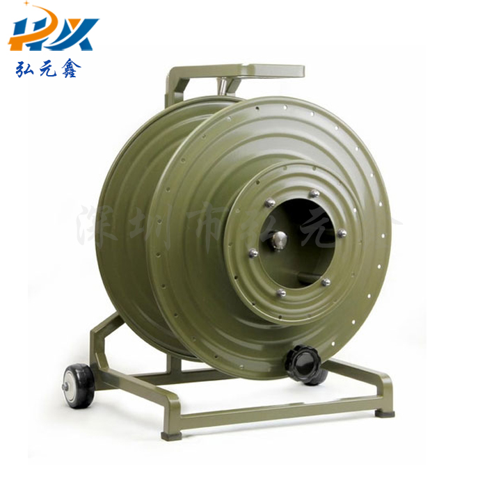 500 meters portable optical cable receiving and releasing rack